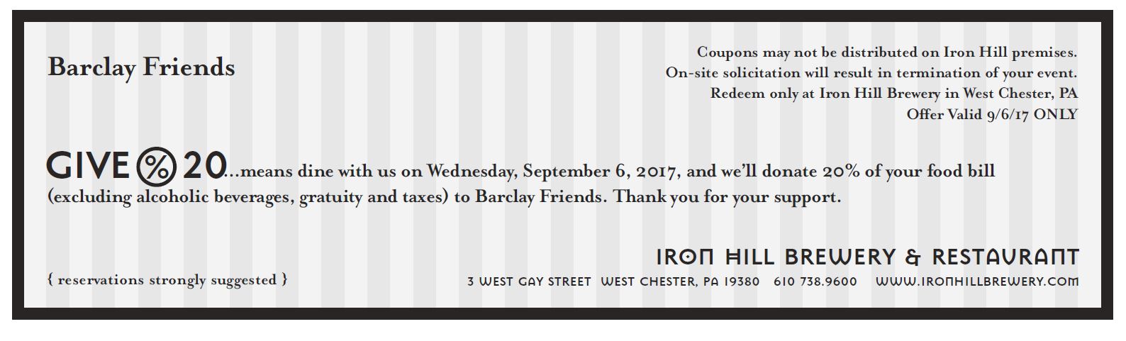 iron hill gift card