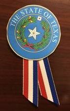 the state of texas ribbon