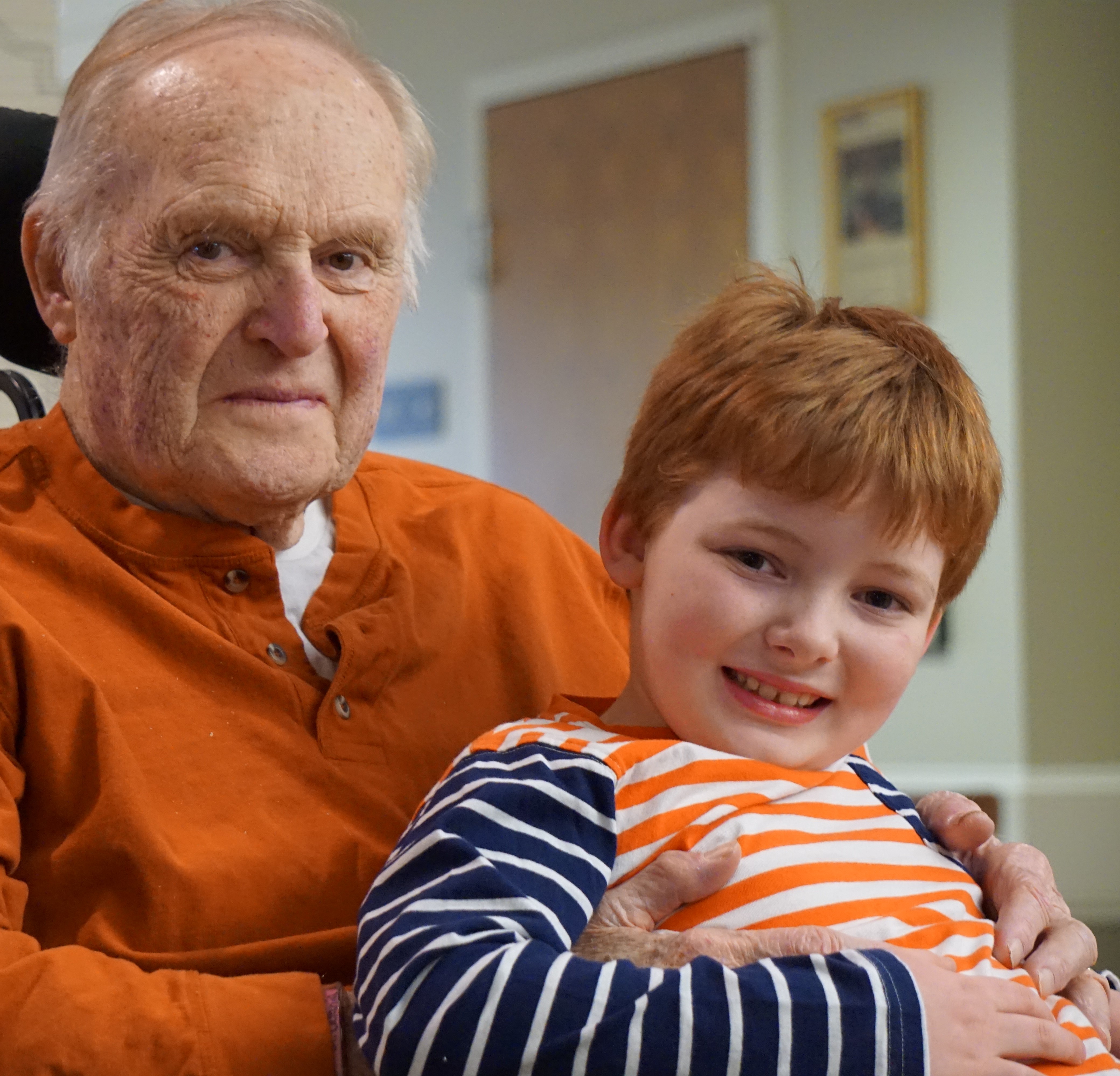 resident with grandson