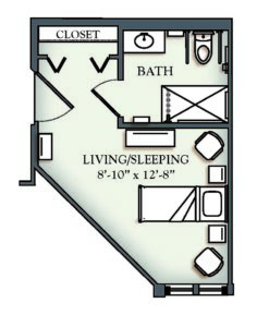 Cotter private floor plan