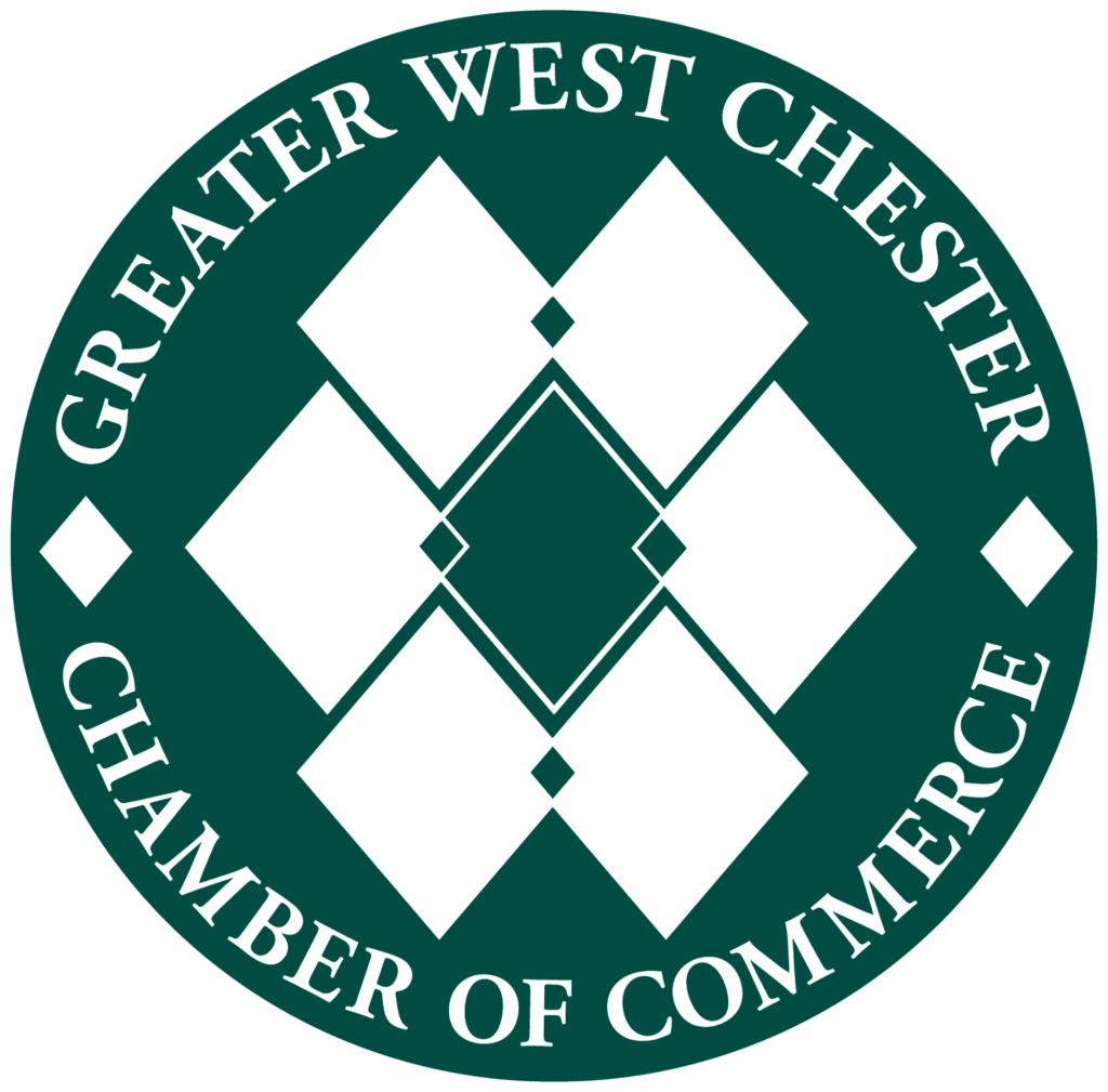 logo for the greater west chester chamber of commerce